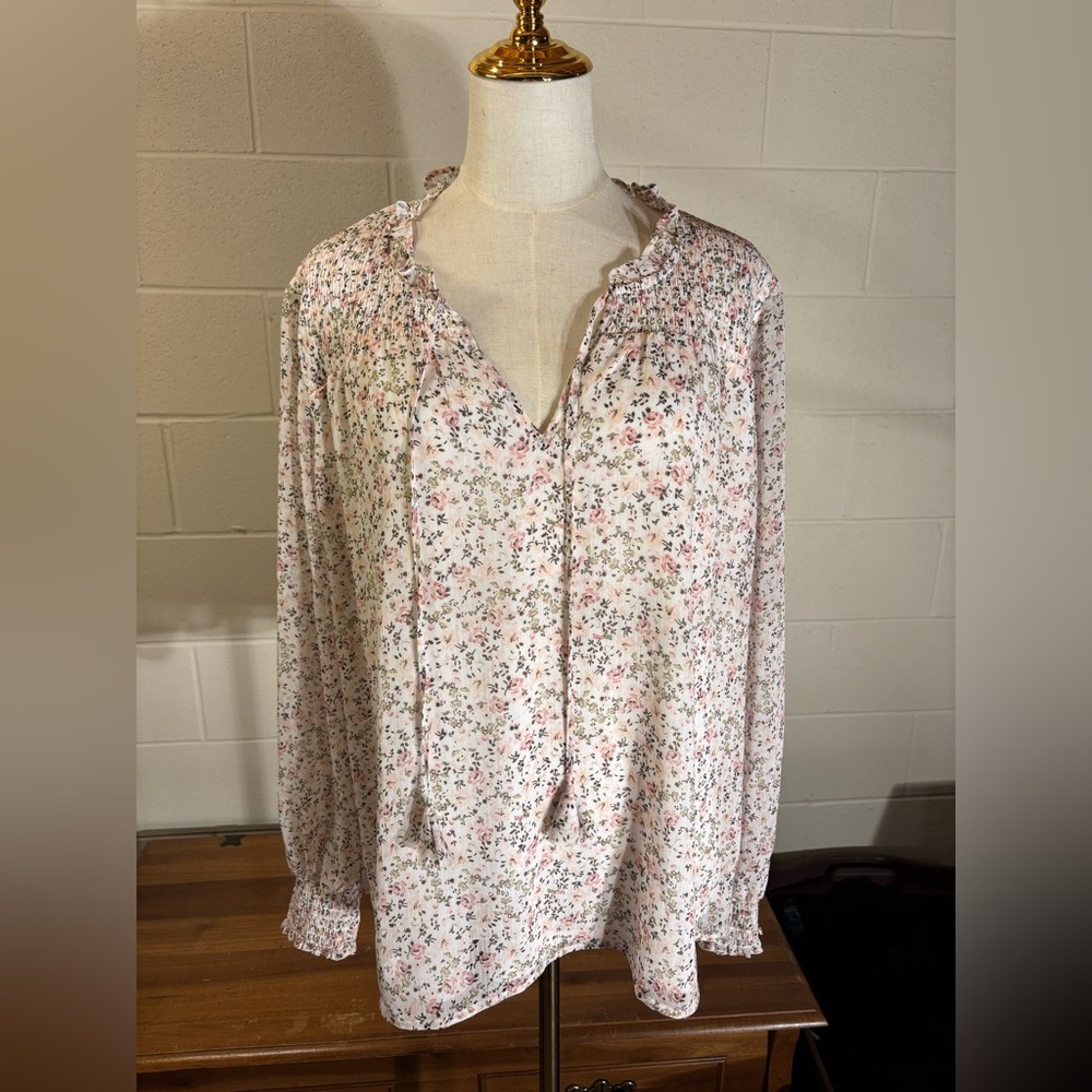 Floral Print Women's Top